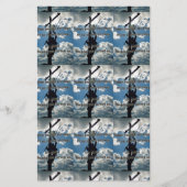 Linemanをサポート 便箋 (正面)