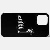 lineman evolution electrician lineman Case-Mate iPhoneケース (裏面 (横))