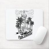 Lineman Le Dancin' Electrician Gift For Men Husban マウスパッド (マウス)