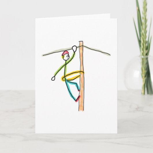 Lineman Stickman カード (正面)