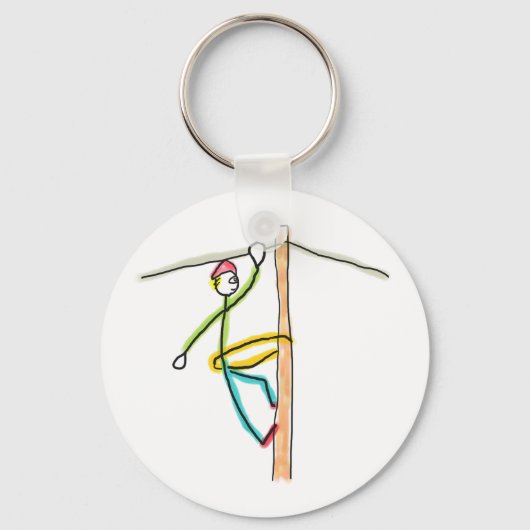 Lineman Stickman キーホルダー (正面)