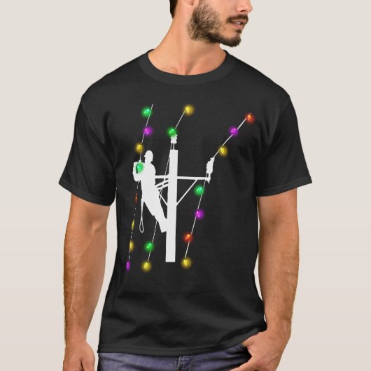 Lineman Tシャツ、Lineman Gives、Lineman Electric社 Tシャツ (正面)