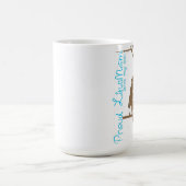 LineMomの誇りを持ったなマグ コーヒーマグカップ (中央)