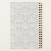 Linen Beige | Deco Fans Personalized ノートブック (裏面)