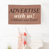 Linen Canvasシームレスパターン2 +アイディア 横断幕 (インサイチュ)