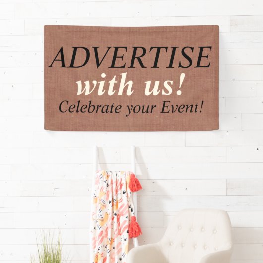 Linen Canvasシームレスパターン2 +アイディア 横断幕 (インサイチュ)