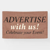 Linen Canvasシームレスパターン2 +アイディア 横断幕 (横)