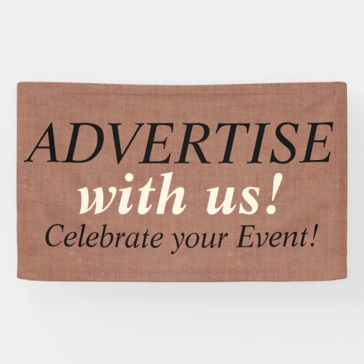 Linen Canvasシームレスパターン2 +アイディア 横断幕 (横)