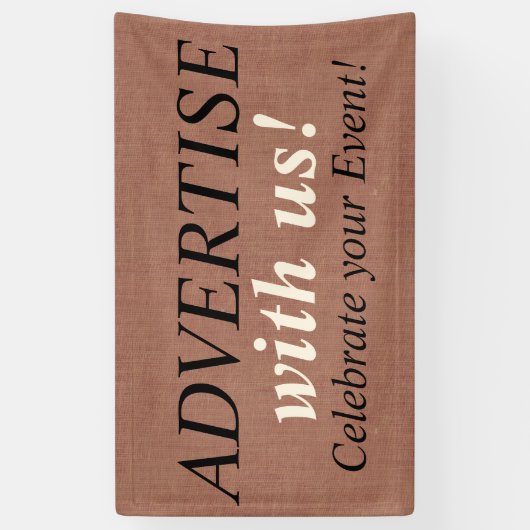 Linen Canvasシームレスパターン2 +アイディア 横断幕 (縦)