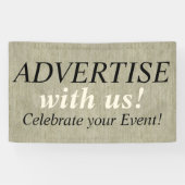 Linen Canvasシームレスパターン3 +アイディア 横断幕 (横)