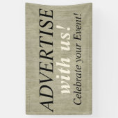 Linen Canvasシームレスパターン3 +アイディア 横断幕 (縦)