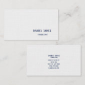 Linen Custom Business Card 名刺 (正面/裏面)