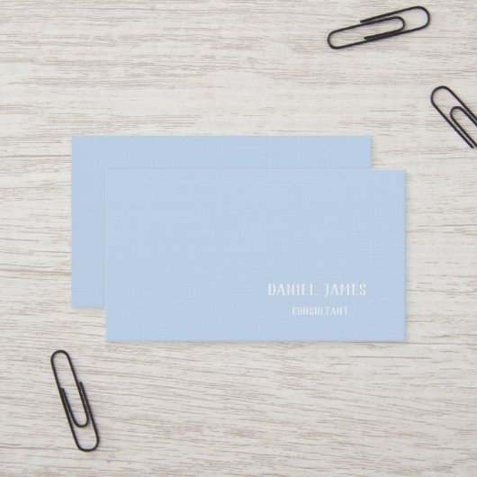 Linen Custom Business Card 名刺 (正面/裏面インサイチュ)