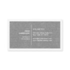 LINEN GRAYのイニシャル/モノグラム付きボックスロゴ