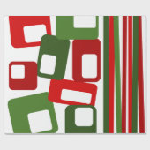 Lines and Rectangles ラッピングペーパー (フラット)