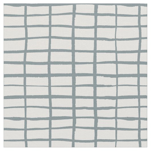 lines checkered simple geometric minimalist ファブリック (クローズアップ)
