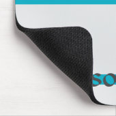 Lines in Blue and Lines in Green マウスパッド (コーナー)