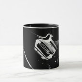 Lines of Music - Guitar Mug マグカップ (中央)