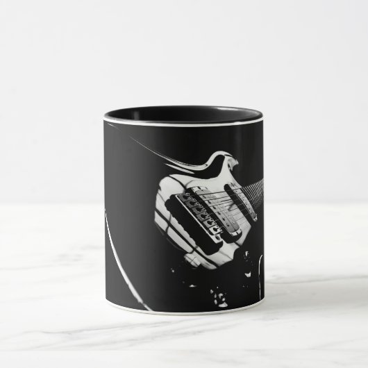 Lines of Music - Guitar Mug マグカップ (中央)