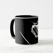 Lines of Music - Guitar Mug マグカップ (正面左)
