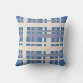 Lines Pattern Throw Pillow クッション (裏面)