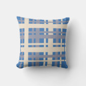 Lines Pattern Throw Pillow クッション (正面)