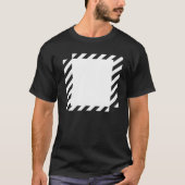  lines squares design tシャツ (正面)