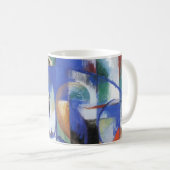 Ling Bull by Franz Marc, Cubism Artヴィンテージ コーヒーマグカップ (正面右)