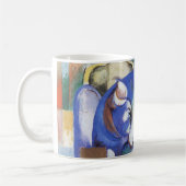 Ling Bull by Franz Marc, Cubism Artヴィンテージ コーヒーマグカップ (左)