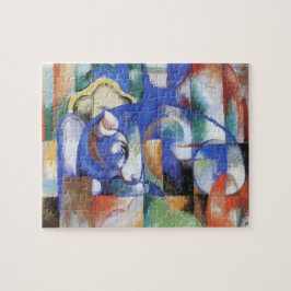 Ling Bull by Franz Marc, Cubism Artヴィンテージ ジグソーパズル
