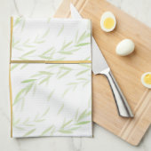 Linge de cuisine botanique – Chic and minimalist キッチンタオル (四つ折り)