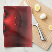 Linge De Cuisine Devilmoji キッチンタオル (四つ折り)