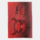 Linge De Cuisine Devilmoji キッチンタオル (縦)