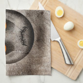 Linge De Cuisine Frankenmoji Vintage キッチンタオル (四つ折り)