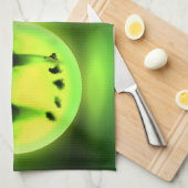 Linge De Cuisine Glowmoji キッチンタオル (四つ折り)