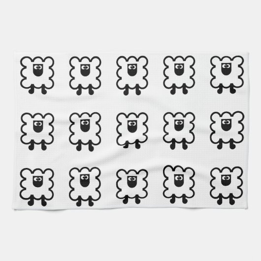 Linge de cuisine SHEEP キッチンタオル (横)