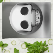 Linge De Cuisine Skullmoji キッチンタオル (折り畳み)