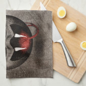 Linge De Cuisine Snakemoji Vintage キッチンタオル (四つ折り)