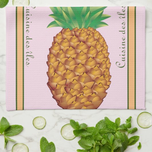 Linge de cuisine Tropical キッチンタオル (折り畳み)