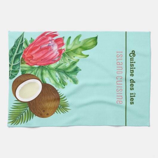Linge de cuisine Tropical キッチンタオル (横)