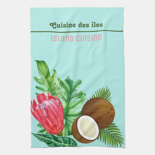 Linge de cuisine Tropical キッチンタオル (縦)
