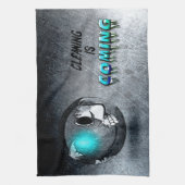 Linge De Cuisine Walkermoji Vintage キッチンタオル (縦)