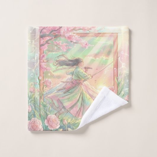 Linge de toilette Sakura ウォッシュタオル (ウォッシュタオル)