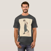 Lingering Spring by Akiko Yosano Kanji Tシャツ (正面フル)