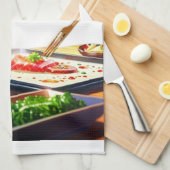 Linges de cuisine キッチンタオル (四つ折り)