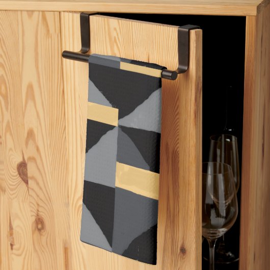 Linges de cuisine Torchon Géométrie Moderne キッチンタオル (三つ折り)