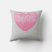 LingOrm Ling Ling Kwong & Orm Thai GL Ship Couple クッション (裏面)