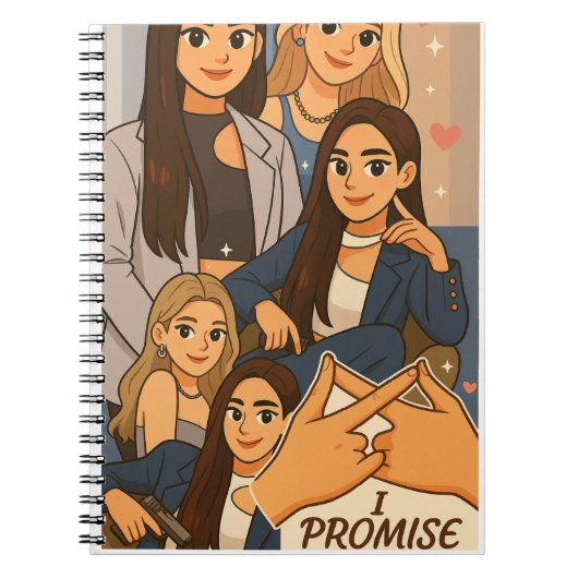 LingOrm「Only Youシリーズ」 ノートブック (正面)