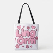 LingOrm "Only You Series"  トートバッグ (裏面)