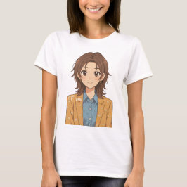 LingOrm、Orm Kornaphat アニメイラスト Tシャツ